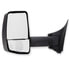 Velvac 715937 Door Mirror 2020XG Series Door Mirror - Black, 102" Body Width, Driver Side