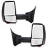 Velvac 716352 Door Mirror 2020XG Series Door Mirror - Black, 96" Body Width, Driver and Passenger Side