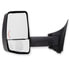 Velvac 716351 Door Mirror 2020XG Series Door Mirror - Black, 96" Body Width, Driver Side