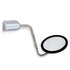 716914 by VELVAC - Door Blind Spot Mirror - Kit with 8.5" K-10 Convex Mirror and Bent Arm Bracket