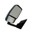 717441 by VELVAC - 2020 Standard Door Mirror - Black, 102" Body Width, 17.50" Arm, Standard Head