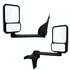 Velvac 718754 Door Mirror 2020SS Superstar Series Door Mirror - Black, 102" Body Width, Superstar Head, Driver and Passenger