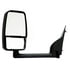 Velvac 718759 Door Mirror 2020SS Deluxe Door Mirror - Black, 102" Body Width, Deluxe Head, Driver Side