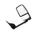 719346 by VELVAC - 2020 Deluxe Series Door Mirror - Black, 96" Body Width, Deluxe Head, Passenger Side