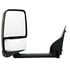 Velvac 719361 Door Mirror 2020 Deluxe Series Door Mirror - Black, 102" Body Width, Deluxe Head, Driver Side