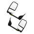 719412 by VELVAC - 2020 Deluxe Series Door Mirror - Black, 96" Body Width, Deluxe Head, Driver and Passenger Side
