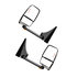 719478 by VELVAC - 2020 Deluxe Series Door Mirror - Chrome, 102" Body Width, Deluxe Head, Driver and Passenger Side