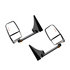 719478 by VELVAC - 2020 Deluxe Series Door Mirror - Chrome, 102" Body Width, Deluxe Head, Driver and Passenger Side