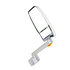 719492 by VELVAC - 2030 Series Door Mirror - Chrome, 16" Radius Base, 17" Lighted Arm, VMAX II Head, Passenger Side