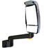 Velvac 719502 Door Mirror 2030 Series Door Mirror - Chrome, 14" Lighted Arm, Euromax Head, Driver Side