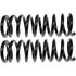 566-268 by DORMAN - Suspension Coil Spring - Front, Set of 2