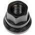 611-172 by DORMAN - Wheel Nut M12-1.75 Flanged Flat Face - 19mm Hex, 22.5mm Length