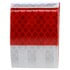 98136 by TRUCK-LITE - Reflective Tape - Red/White, 2 in. x 18 in., Strip