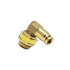 018055 by VELVAC - Air Brake Fitting - 90 Deg Male Swivel Elbow, 1/4" Tube, M16 Thread