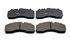 23D1203 by TORQSTOP - Disc Brake Pad Set - with Hardware, FMSI No. D1203-8323, 23K GAWR