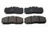 23D1310 by TORQSTOP - Disc Brake Pad Set - with Hardware, FMSI No. D1310-8425, 23K GAWR