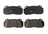 23D1312 by TORQSTOP - Disc Brake Pad Set - with Hardware, FMSI No. D1312-8427, 23K GAWR