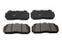 23D1312 by TORQSTOP - Disc Brake Pad Set - with Hardware, FMSI No. D1312-8427, 23K GAWR