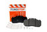 23D1310 by TORQSTOP - Disc Brake Pad Set - with Hardware, FMSI No. D1310-8425, 23K GAWR