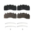 23D1311 by TORQSTOP - Disc Brake Pad Set - with Hardware, FMSI No. D1311-8426, 23K GAWR
