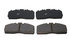 23D1323 by TORQSTOP - Disc Brake Pad Set - with Hardware, FMSI No. D1323-8435, 23K GAWR