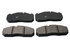 23D1407 by TORQSTOP - Disc Brake Pad Set - with Hardware, FMSI No. D1407-8515, 23K GAWR