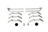 23D1438 by TORQSTOP - Disc Brake Pad Set - with Hardware, FMSI No. D1438-8556, 23K GAWR