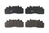 23D1438 by TORQSTOP - Disc Brake Pad Set - with Hardware, FMSI No. D1438-8556, 23K GAWR