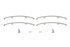 23D1560 by TORQSTOP - Disc Brake Pad Set - with Hardware, FMSI No. D1560-8771, 23K GAWR