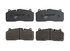 23D1583 by TORQSTOP - Disc Brake Pad Set - with Hardware, FMSI No. D1583-8795, 23K GAWR