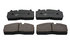 23D1583 by TORQSTOP - Disc Brake Pad Set - with Hardware, FMSI No. D1583-8795, 23K GAWR