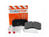 23D1777.2 by TORQSTOP - Disc Brake Pad Set - with Hardware, FMSI No. D1777, 23K GAWR