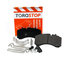 23D2252 by TORQSTOP - Disc Brake Pad Set - with Hardware, FMSI No. D2252-9490, 23K GAWR