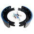 Torqstop 23K1308E Drum Brake Shoe Kit Drum Brake Shoe Kit - 15 in. Drum Dia., 4 in. Shoe Width, 1308E FMSI