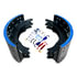 23K4515Q by TORQSTOP - Drum Brake Shoe Kit - 16.5 in. Drum Dia., 7 in. Shoe Width, 4515Q FMSI
