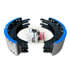 23K4702Q by TORQSTOP - Drum Brake Shoe Kit - 15 in. Drum Dia., 4 in. Shoe Width, 4702Q FMSI
