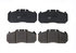 29D1310 by TORQSTOP - Disc Brake Pad Set - with Hardware, FMSI No. D1310-8425, 29K GAWR