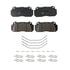 29D1312 by TORQSTOP - Disc Brake Pad Set - with Hardware, FMSI No. D1312-8427, 29K GAWR