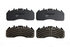 29D1708 by TORQSTOP - Disc Brake Pad Set - with Hardware, FMSI No. D1708-8931, 29K GAWR