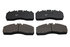 29D1708 by TORQSTOP - Disc Brake Pad Set - with Hardware, FMSI No. D1708-8931, 29K GAWR