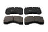 29D1777.1 by TORQSTOP - Disc Brake Pad Set - with Hardware, FMSI No. D1777-9007, 29K GAWR