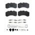 29D2252 by TORQSTOP - Disc Brake Pad Set - with Hardware, FMSI No. D2252-9490, 29K GAWR