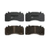 29D2061 by TORQSTOP - Disc Brake Pad Set - with Hardware, FMSI No. D2061-9294, 29K GAWR