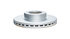 RHB76642 by TORQSTOP - Disc Brake Rotor - Hat Type, w/o Hardware, Knorr-Bremse SN7, Transit / Coach