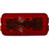 5622104 by BUYERS PRODUCTS - Marker Light - 2.5 in. Red Surface Mount, with 3 LED