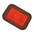 5623112 by BUYERS PRODUCTS - 3.125in. Red Rectangular Marker/Clearance Light with Reflex Kit with 2 LED
