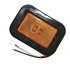 5623122 by BUYERS PRODUCTS - 3.125in. Amber Rectangular Marker/Clearance Light with Reflex Kit with 2 LED