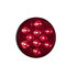 5624150 by BUYERS PRODUCTS - Brake / Tail / Turn Signal Light - 4 in., Red Lens, Round, with 10 LEDS