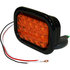 5625215 by BUYERS PRODUCTS - Turn Signal Light - 5.33 in. Rectangular with 15 LEDs