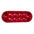 5626550 by BUYERS PRODUCTS - 6in. Red Oval Stop/Turn/Tail Light with 10 LEDs (Pl-3 Connection) - Bulk